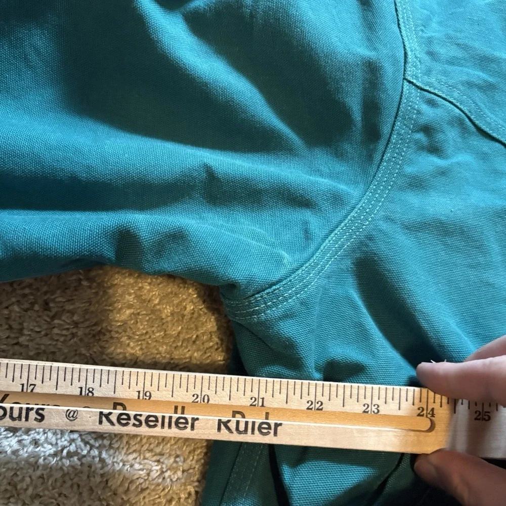 Vintage Carhartt J13 AQU Aqua Blue Santa Fe Jacket Size Large